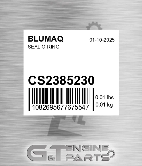 CS238-5230 Seal O-ring for BLUMAQ