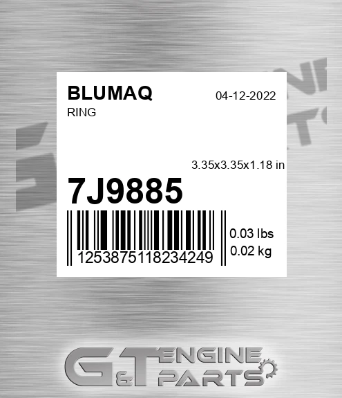 7J-9885 Ring for BLUMAQ