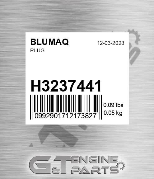 H3237441 BLUMAQ Plug