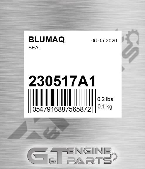 230517A1 Seal for BLUMAQ