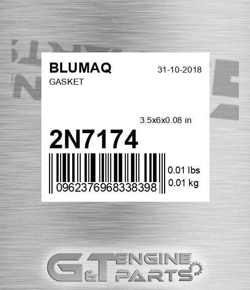 2N-7174 BLUMAQ Gasket