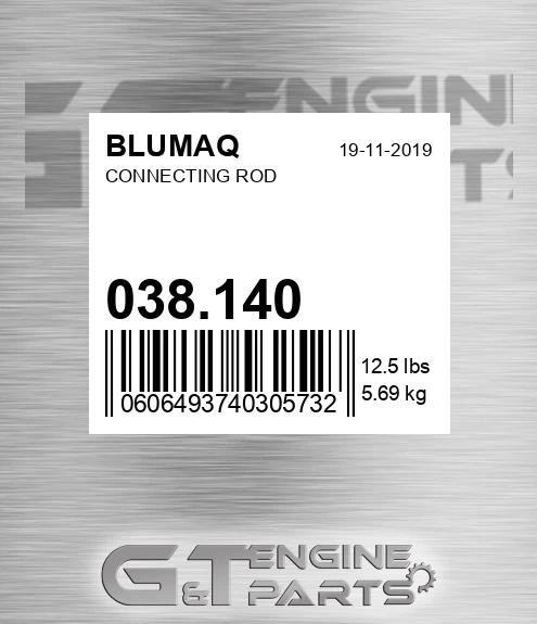 038.140 Connecting Rod for BLUMAQ