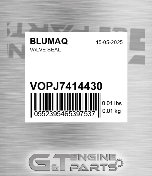 VOPJ7414430 Valve Seal for BLUMAQ