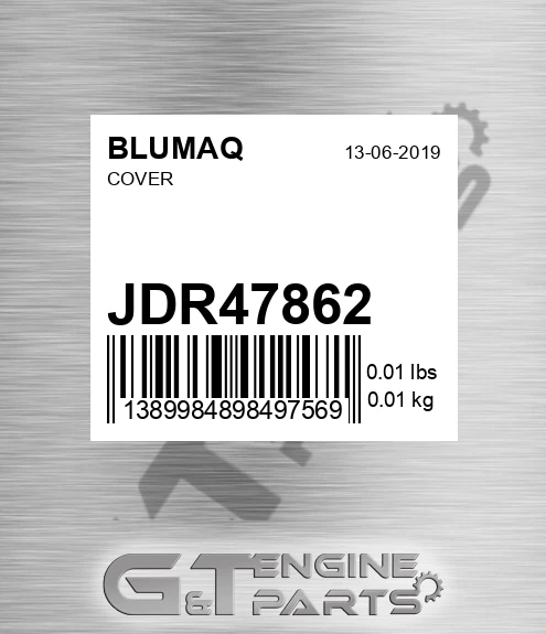 JDR47862 Cover for BLUMAQ