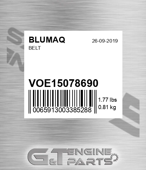 VOE15078690 Belt for BLUMAQ