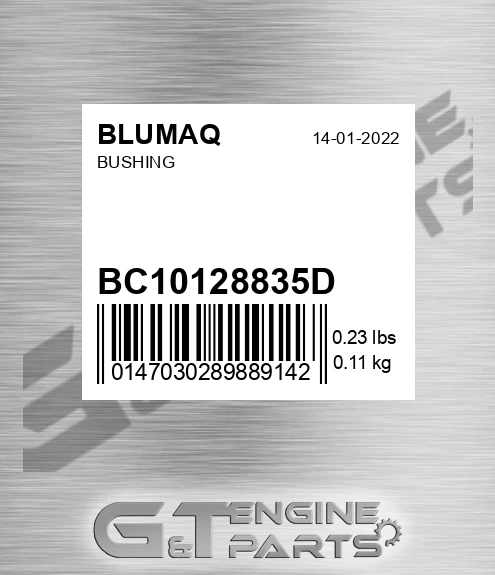 BC10128835D Bushing