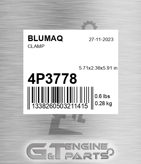 4P-3778 Clamp