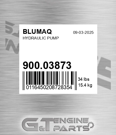 900.03873 Hydraulic Pump for BLUMAQ