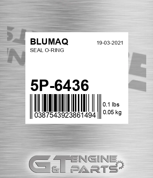 5P-6436 Seal O-ring for BLUMAQ