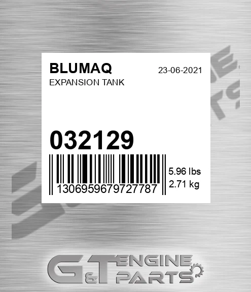 032.129 BLUMAQ Expansion Tank