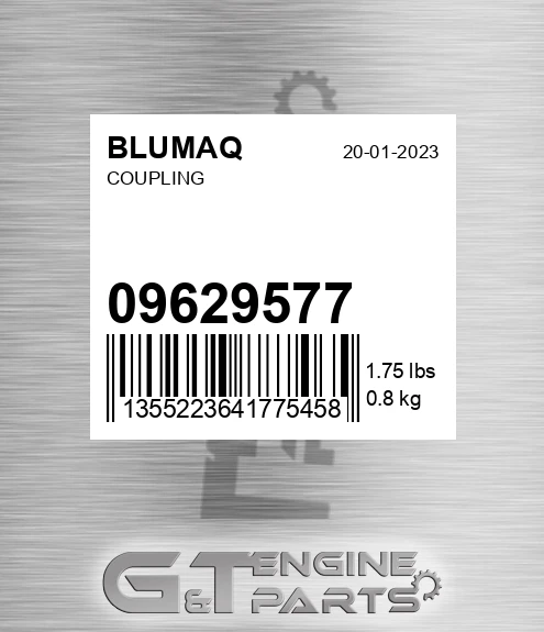 096.29577 Coupling for BLUMAQ