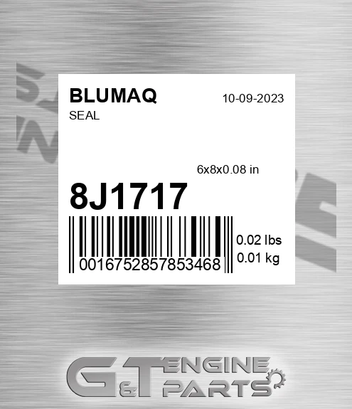 8J-1717 Seal for BLUMAQ