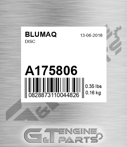A175806 BLUMAQ Disc