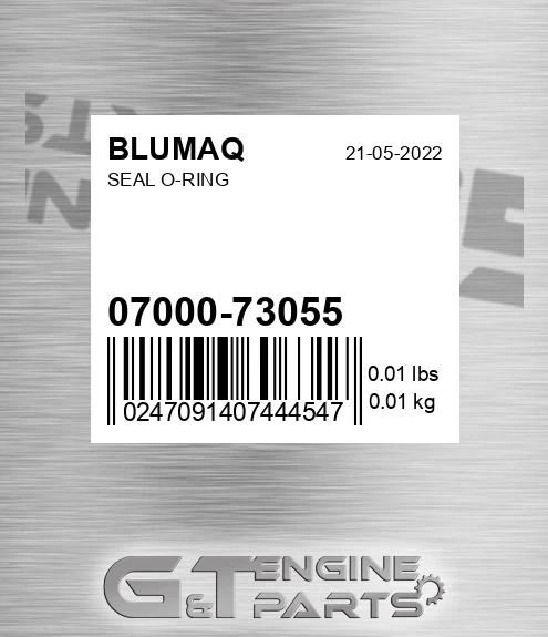 07000-73055 Seal O-ring for BLUMAQ