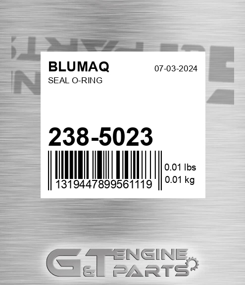 238-5023 BLUMAQ Seal O-ring