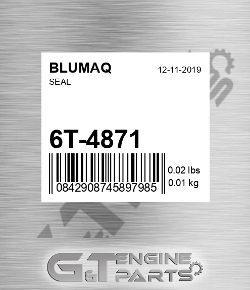 6T-4871 Seal for BLUMAQ