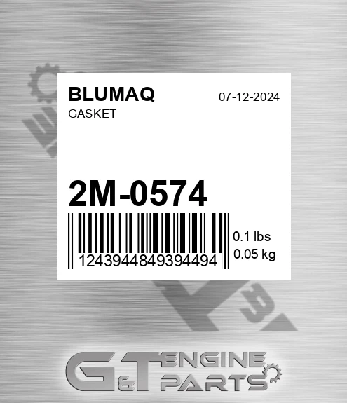 2M-0574 Gasket