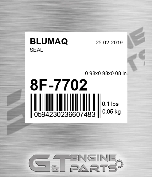 8F-7702 Seal for BLUMAQ