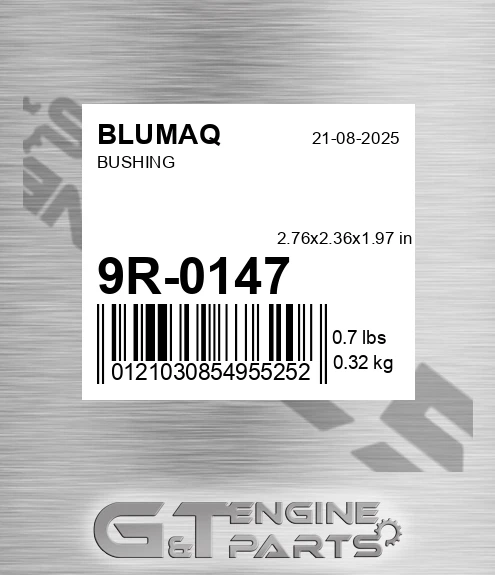 9R-0147 Bushing for BLUMAQ