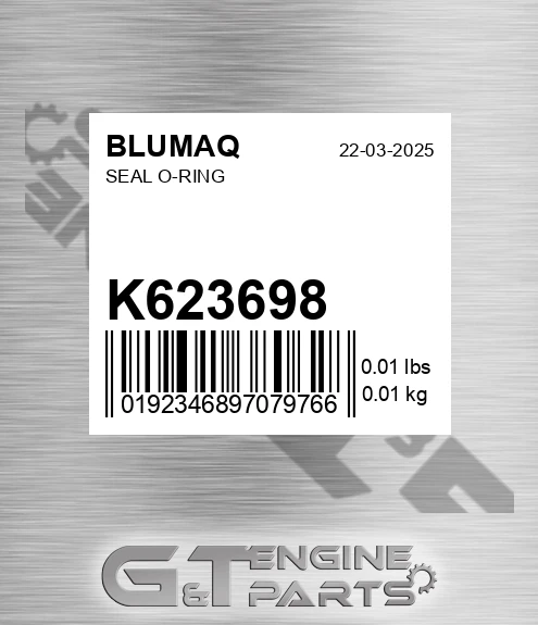 K623698 Seal O-ring