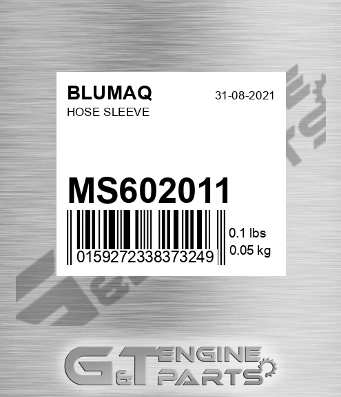 MS602011 Hose Sleeve