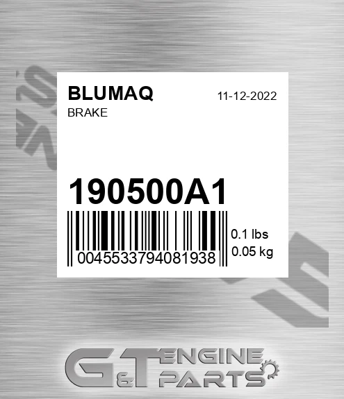 190500A1 BLUMAQ Brake
