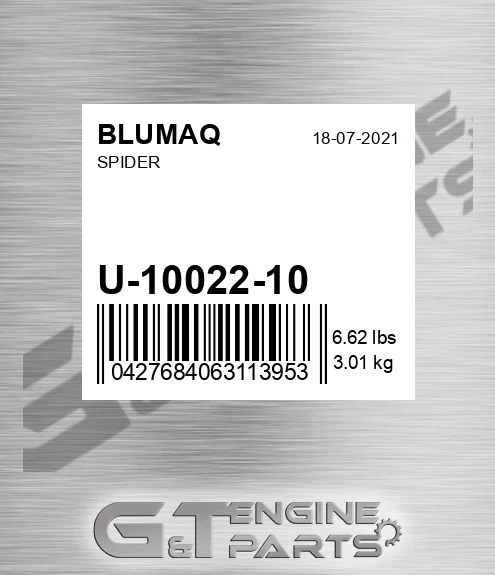 U-10022-10 Spider for BLUMAQ