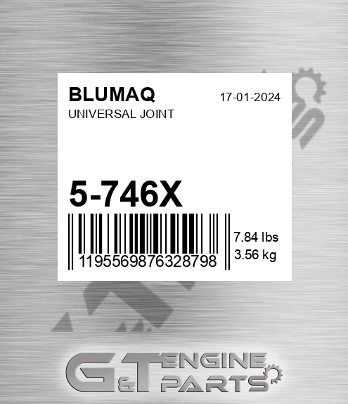 5-746X Universal Joint for BLUMAQ