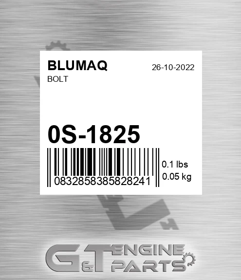 0S-1825 Bolt for BLUMAQ