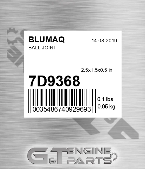 7D-9368 BLUMAQ Ball Joint