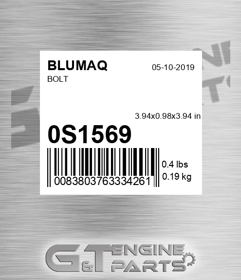 0S-1569 Bolt