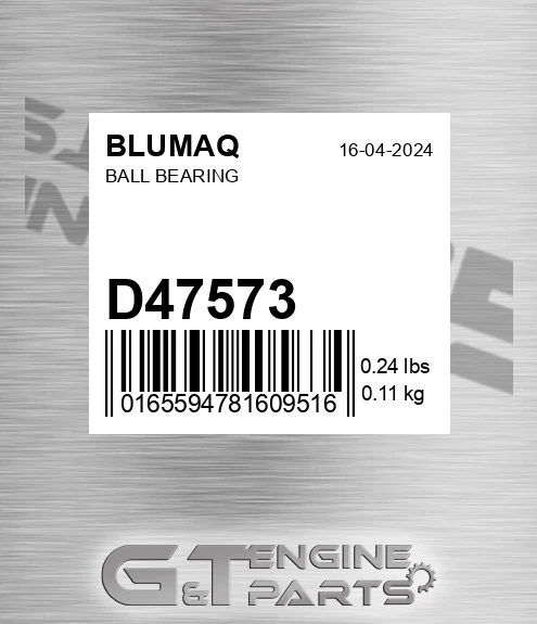 D47573 Ball Bearing