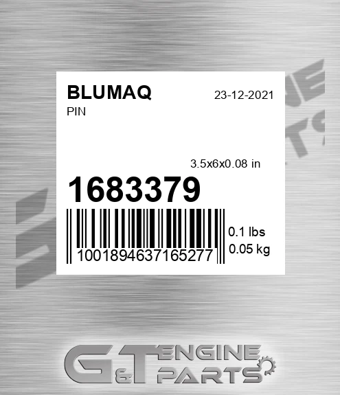 168-3379 Pin for BLUMAQ