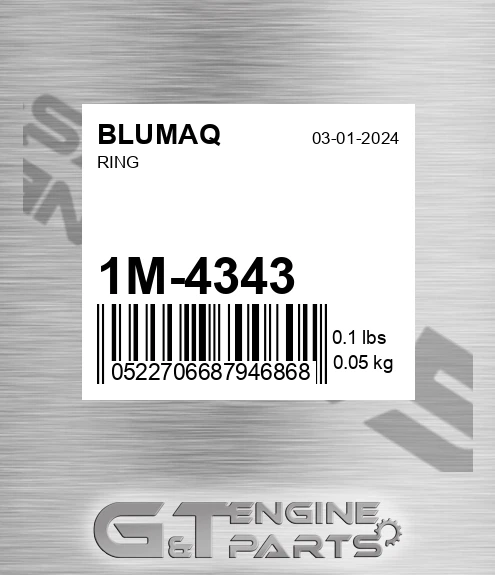 1M-4343 Ring for BLUMAQ