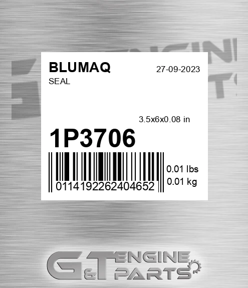 1P-3706 Seal for BLUMAQ