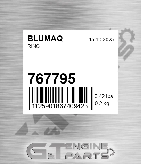 767795 Ring for BLUMAQ
