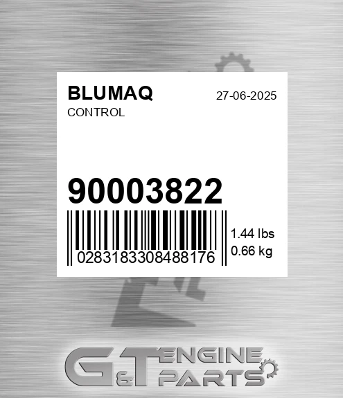 900.03822 Control for BLUMAQ