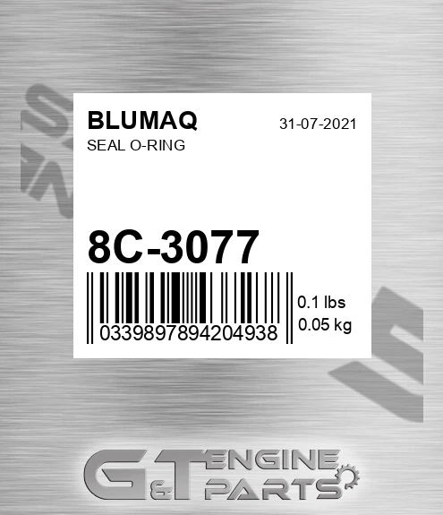 8C-3077 Seal O-ring for BLUMAQ