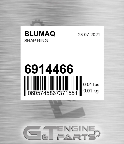 6914466 Snap Ring