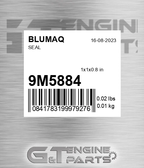 9M-5884 Seal for BLUMAQ