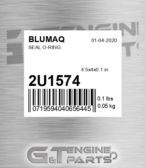 2U-1574 Seal O-ring for BLUMAQ