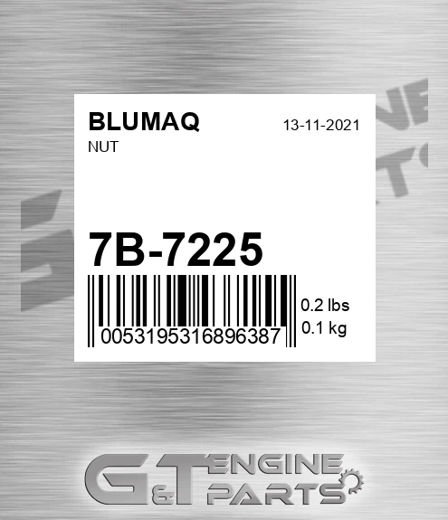 7B-7225 Nut