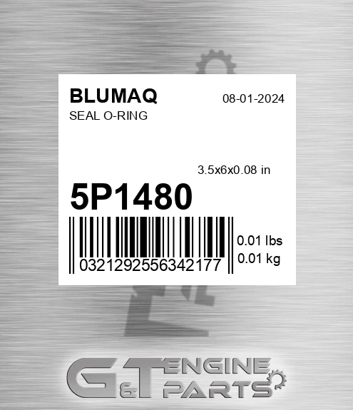5P-1480 Seal O-ring for BLUMAQ