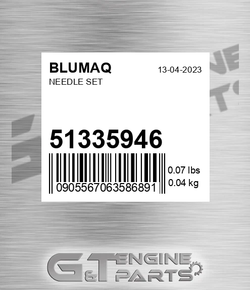 51335946 BLUMAQ Needle Set