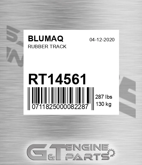 RT14561 BLUMAQ Rubber Track