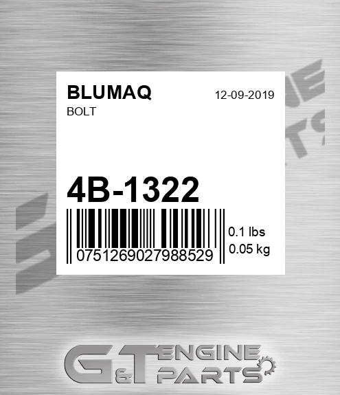 4B-1322 BLUMAQ Bolt