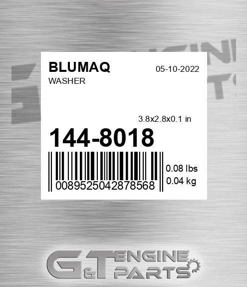 144-8018 BLUMAQ Washer