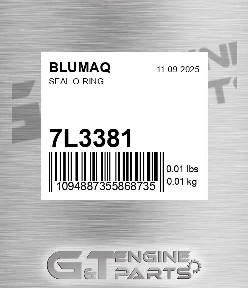 7L-3381 BLUMAQ Seal O-ring