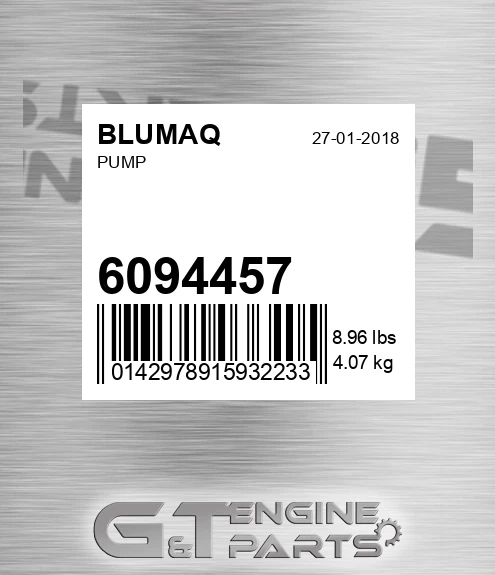 6094457 BLUMAQ Pump