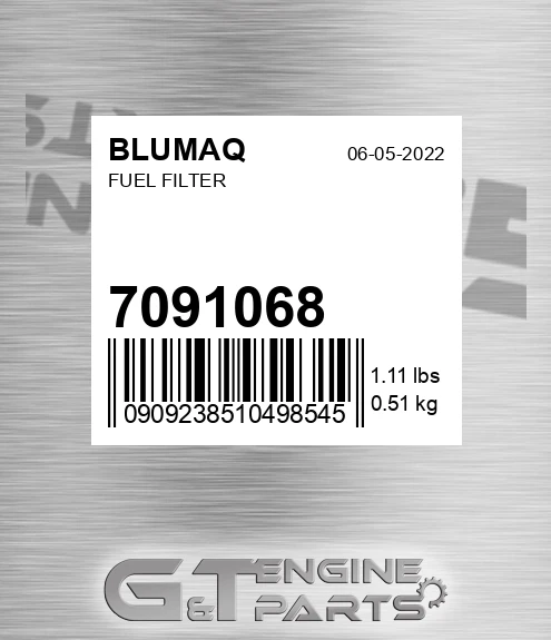 7091068 Fuel Filter